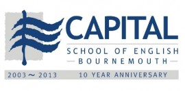 Capital School 10 year logo